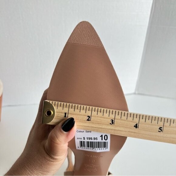 Belle & Bloom Midnight Special Suede Ankle Boot - Sand. Size: 10 US. NIB - Picture 12 of 16